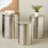 Ensemble de tables d'appoint en métal Mulvey