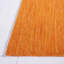 Tapis en laine / coton orange tissé à la main Brandal-1969349392