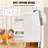 6 Drawer Rattan Dresser, Boho Dresser, Rattan Chest of Drawers with Spacious Storage, Rattan Dresser-106667690