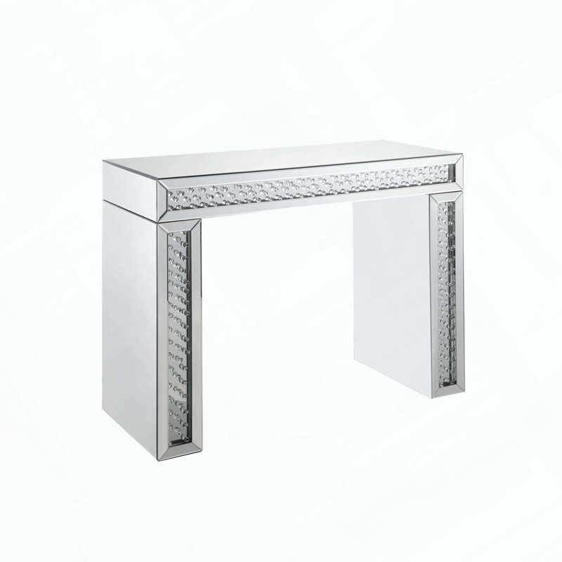 Bureau de coiffeuse avec tabouret Nysa