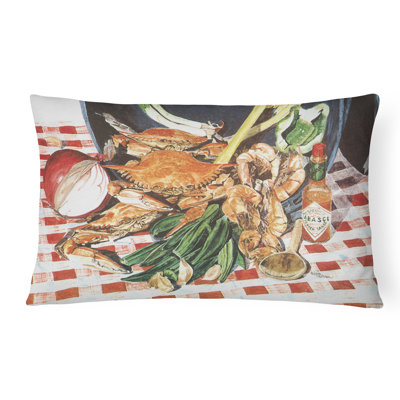 Coussin intérieur/extérieur ivoire de crabe