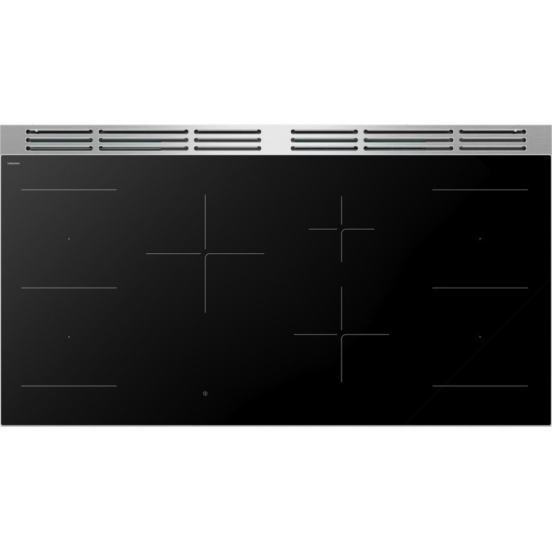 Série 800, cuisinière à induction de 48 po de style industriel, acier inoxydable