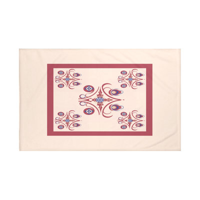 Jeté à imprimé géométrique Hanky