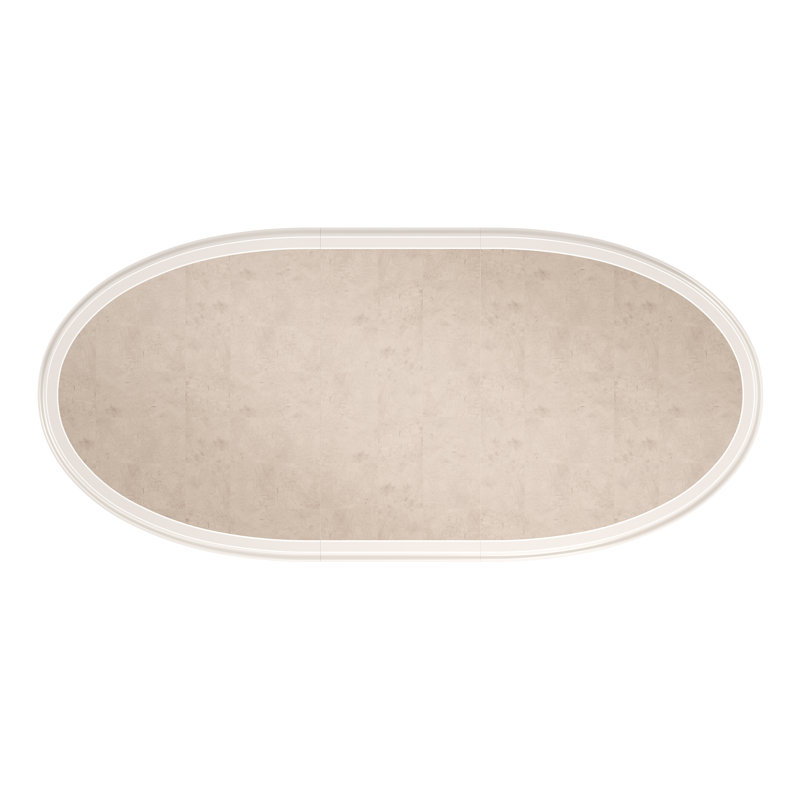Oval Solid Wood Dining Table