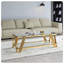 Table basse moderne en acier inoxydable-403661279