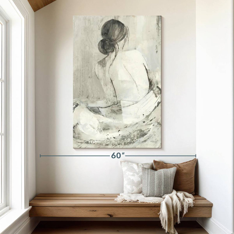 Leisha Evening Neutral, 51" H x 34" W
