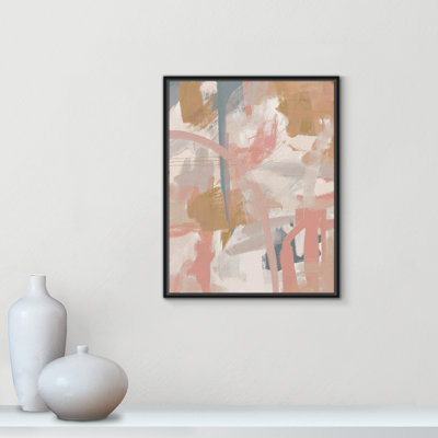 «Giani Carmelo Norah Spring Colors», reproduction encadrée sur toile par Leah Straatsma