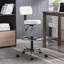 Tabouret de dessinateur avec repose-pieds Miyana Comfy-90620503