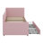 Twin Size Bed Frame Corduroy Upholstered Bed Frame With 2 Storage Drawers-1758034610
