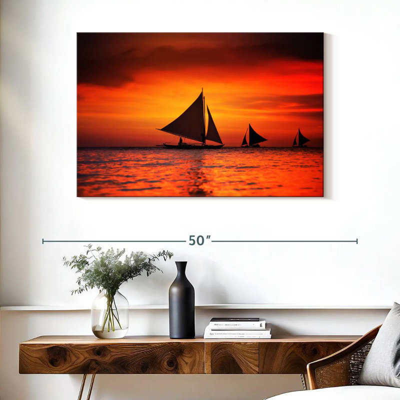 Mehar voiliers à Boracay, H 26 po x l 39 po