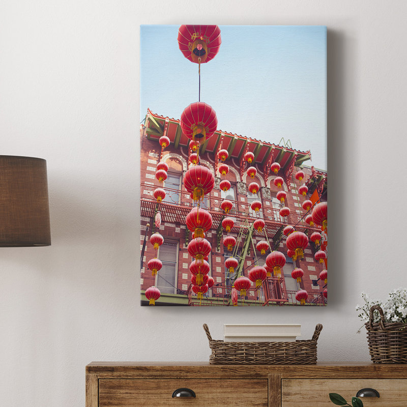 Jolies lanternes I - galerie sur mesure, H 18 po x l 12 po