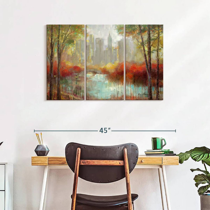  «Autumn View», H 24 po x l 38 po