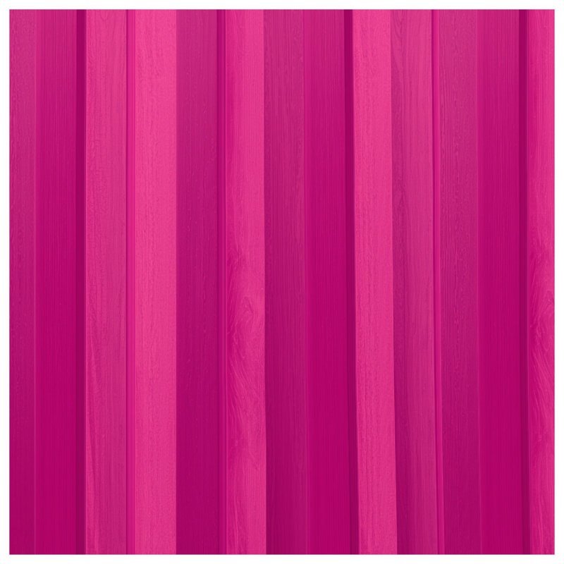Tapisserie murale rose à rayures en bois - Décoration murale rayures, H 50 po x l 60 po avec 4 œillets