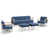 Blue Cushion/White Frame selected