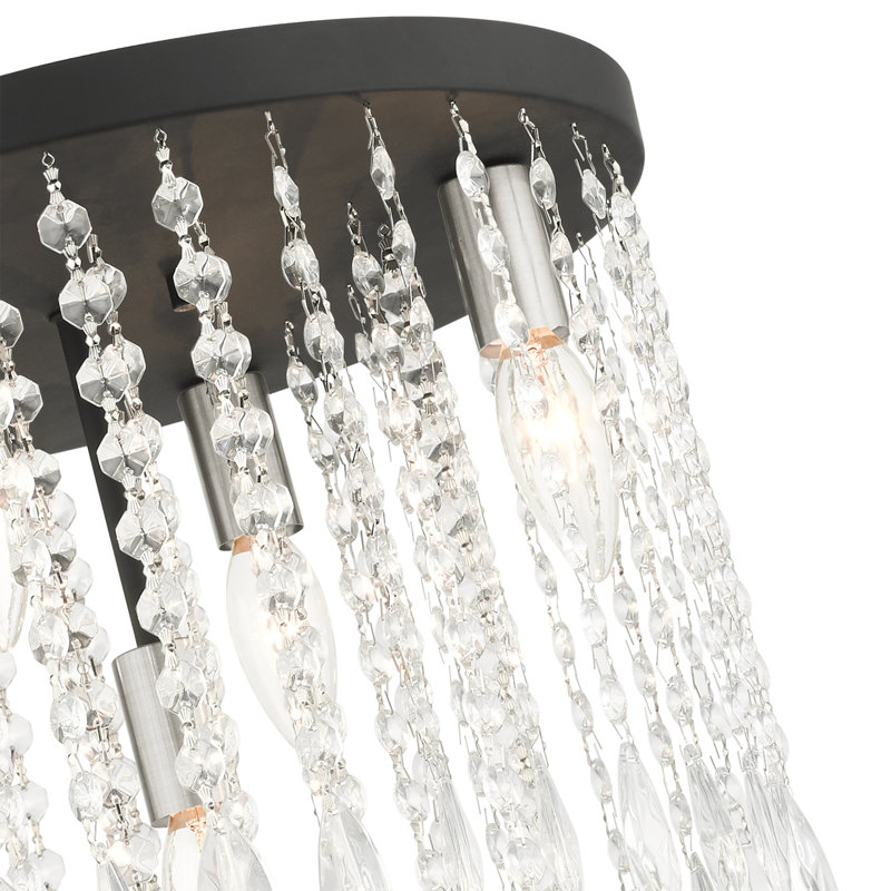 Sophy Flush Mount, Black
