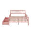  Lit plateforme en bois avec garde-corps et 2 tiroirs-395895958-395895956