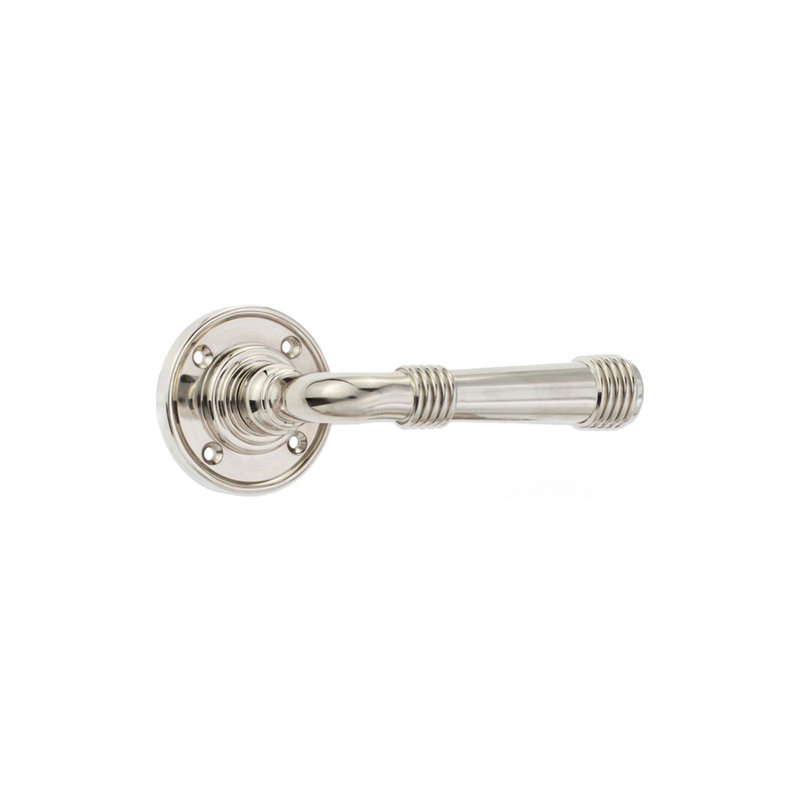 Beehive Lever on Rose Polished Nickel