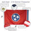 Drapeau de l'État du Tennessee brodé 36 po x H 60 po Anley EverStrong Series