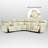 116" Leather Reclining Sectional Sofa 2 Power Recliners Zero-Gravity Power Headrest & Console-1081924800-1085954675
