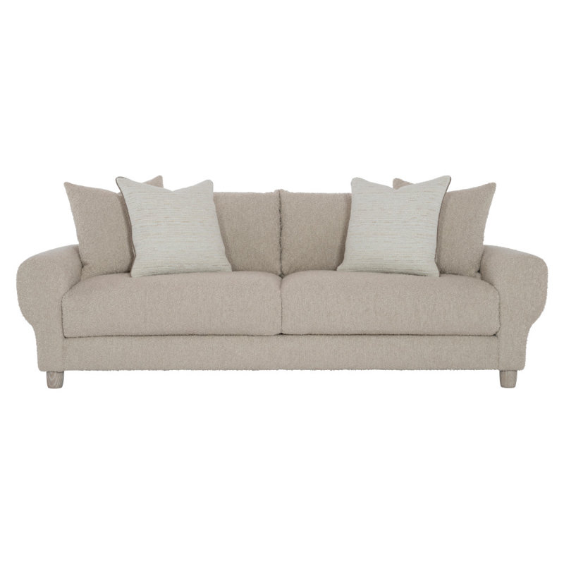 Peyton Upholstered 91'' Sofa, Cream Chenille 1345-002