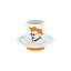 Heterónimos 4 Piece Coffee Mug and Saucer Set