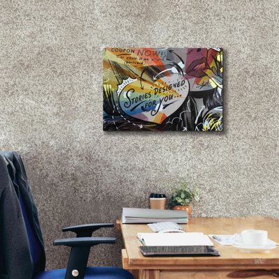 «Myrdle Coupon Stories On Canvas» par Dan Monteavaro, reproduction