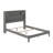 Brevyn Solid Wood Foundation Bed with Bookcase-964717364