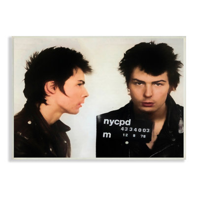 «Sid Vious Celebrity Mugshot NYC Police Jail» par Daniel Sproul