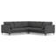 Ita Large Mid Century Corner Sectional, L-Shaped Sofa with Performance Fabric and Reversible Cushions-1731270874