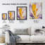 Crocus Flower Abstract Watercolour Lilac Wall Art Print