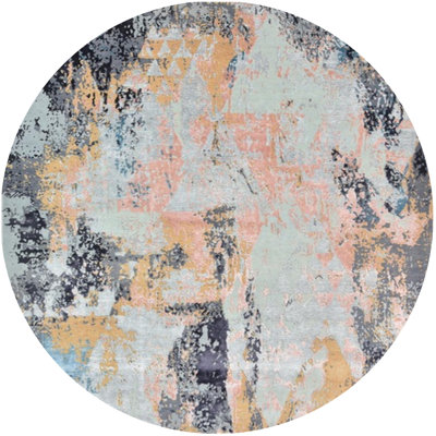 Tapis ivoire / gris Burtt