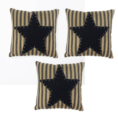 Star Ticking Fill Set Of 3