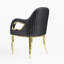 Coopersburg 18.6'' H Velvet Upholstered Armchair