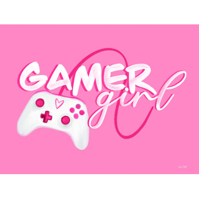 Gamer Girl - impression sur toile tendue