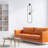 Modern Decorative Wall Clock Large Oval Wall Clock With Wood Pointers, Silent Scanning Movement-318389457