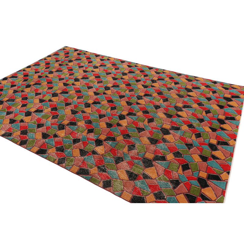 One-of-a-Kind 6’11”x9’10” Hand Knotted Area Rug