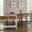 Console Table With Bottom Shelf-464630697