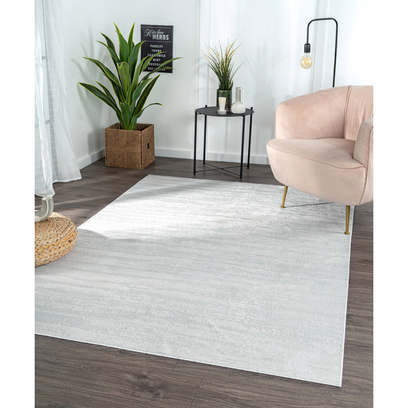 Tapis tissé céladon Milano Collection, Rectangulaire 2 pi x 3 pi
