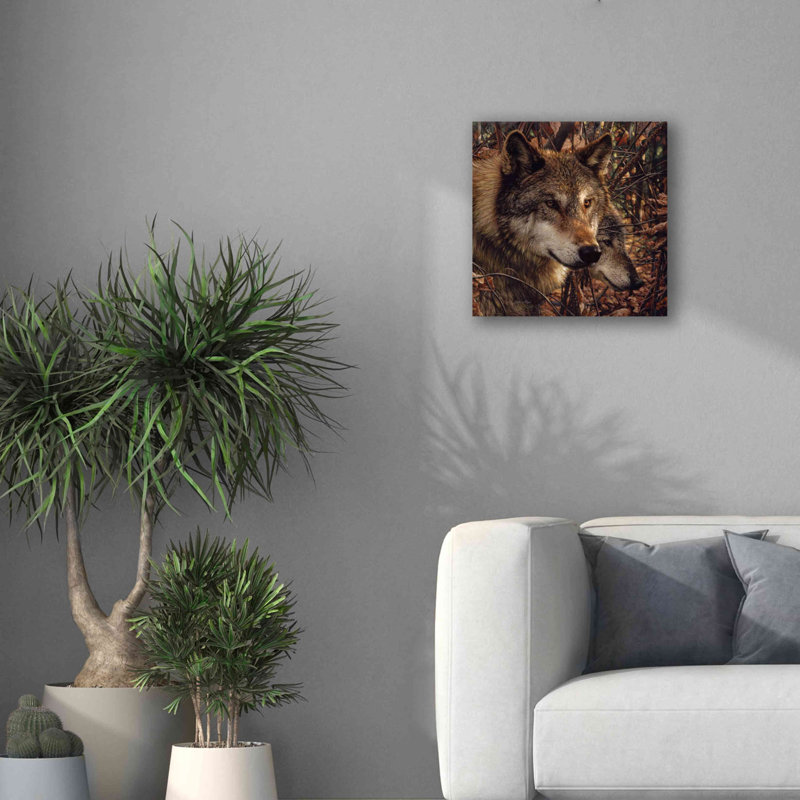 «Colours of Autumn» par Collin Bogle, art mural sur toile, H 18 po x l 18 po x P 0,5 po