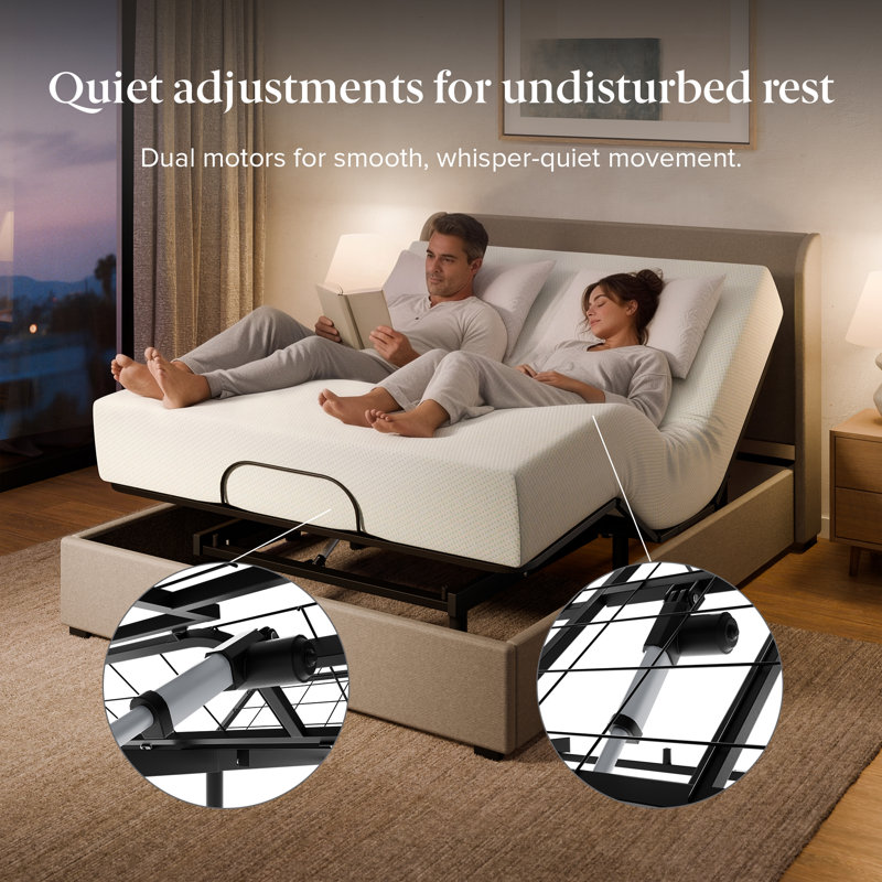 Basic Adjustable Bed with Remote - Sleep by Wayfair™, Twin XL