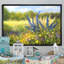 Fleurs sauvages - reproduction de cadre flottant sur toile-1765498103-1765498101