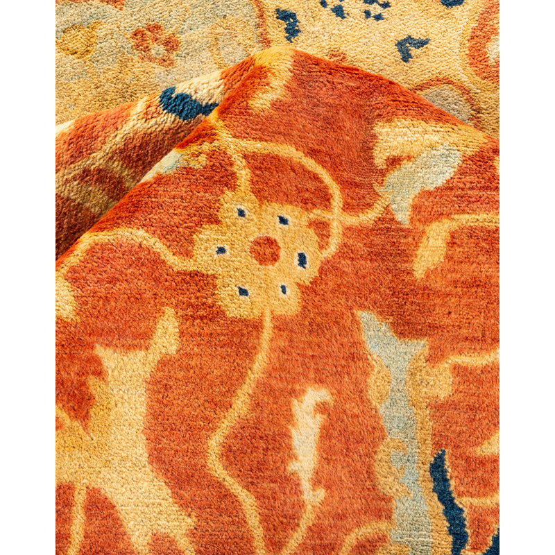 Classic One-of-a-Kind 8' 10" X 12' 2" Hand Knotted Area Rug