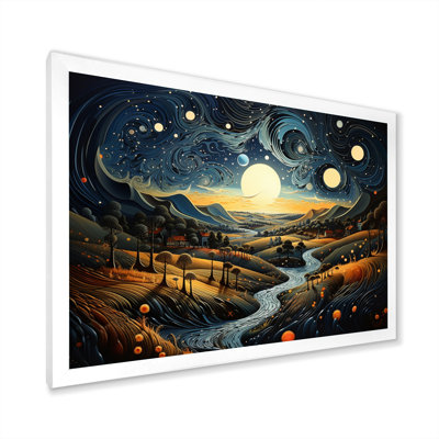 " Countryside Starry Countryside Night II "