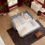 Lit de jour avec canapé-lit simple, avec port USB et adorable forme de vague-1490399289
