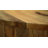 Solid Mango Wood Drum Coffee Table-1608454874