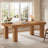 63 Inches Solid Wood Dining Table-1004825955