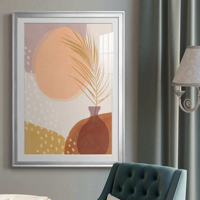 Sedona Sunset, reproduction encadrée de qualité supérieure - prête à être accrochée, H 30,5 po x l 42,5 po x P 1,5 po, Argent