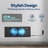 Quiet Register Booster Fan With Intelligent Thermostat-108500230