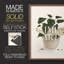 «Happy Gardening I», reproduction encadrée - bois massif-1289804830-1289804801