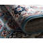 Tapis traditionnel Kelayeh couleur cobalt